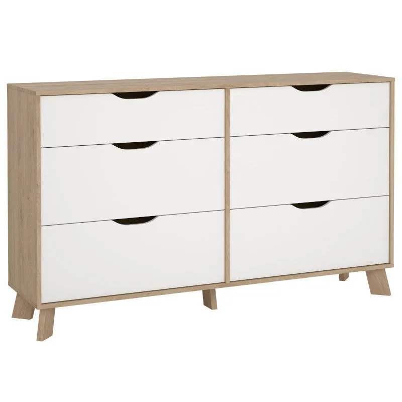 Kummut Ikast 6s hickory/valge