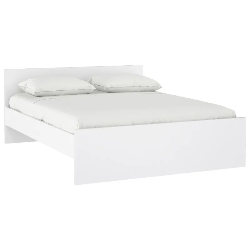 Voodi Naia 180x200 valge/kõrgläige