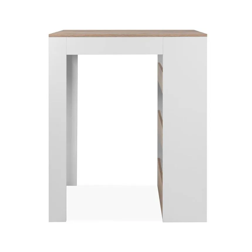 Baarilaud Tampa 92x67 viking tamm/valge