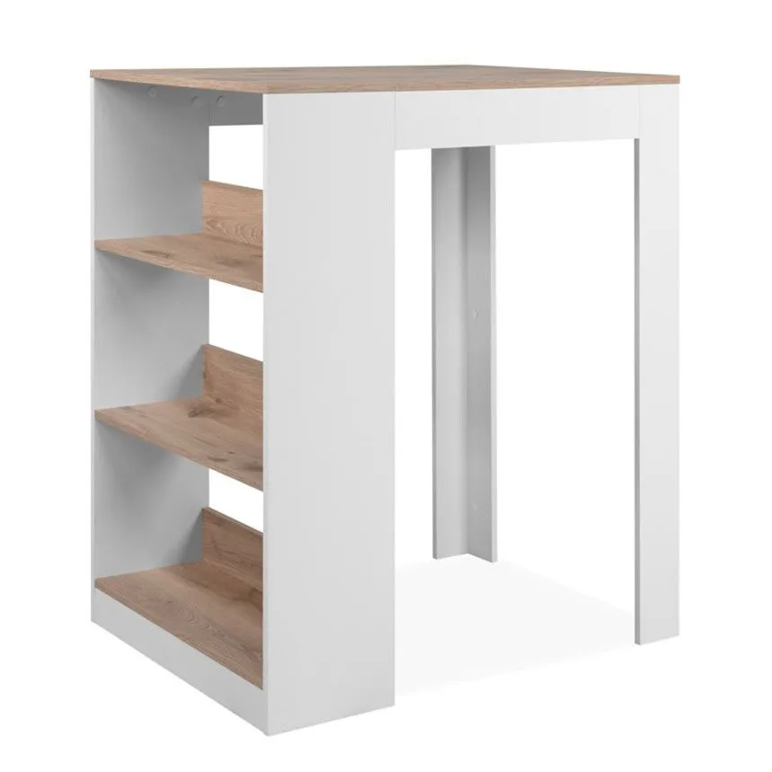 Baarilaud Tampa 92x67 viking tamm/valge