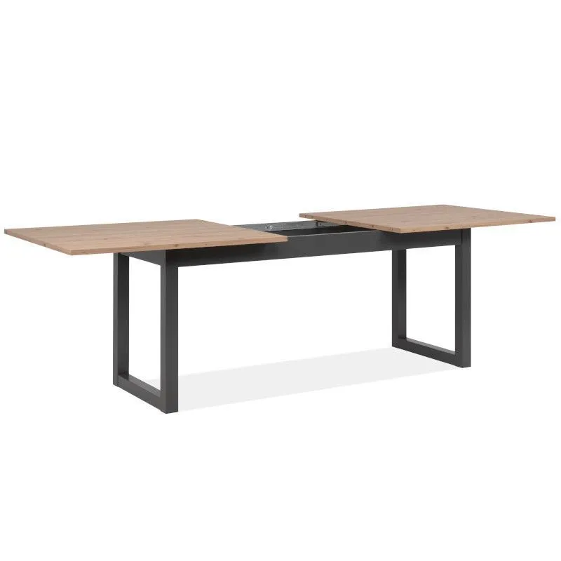 Pikendatav söögilaud Denver 90x200/240 antrasiit/artisan tamm