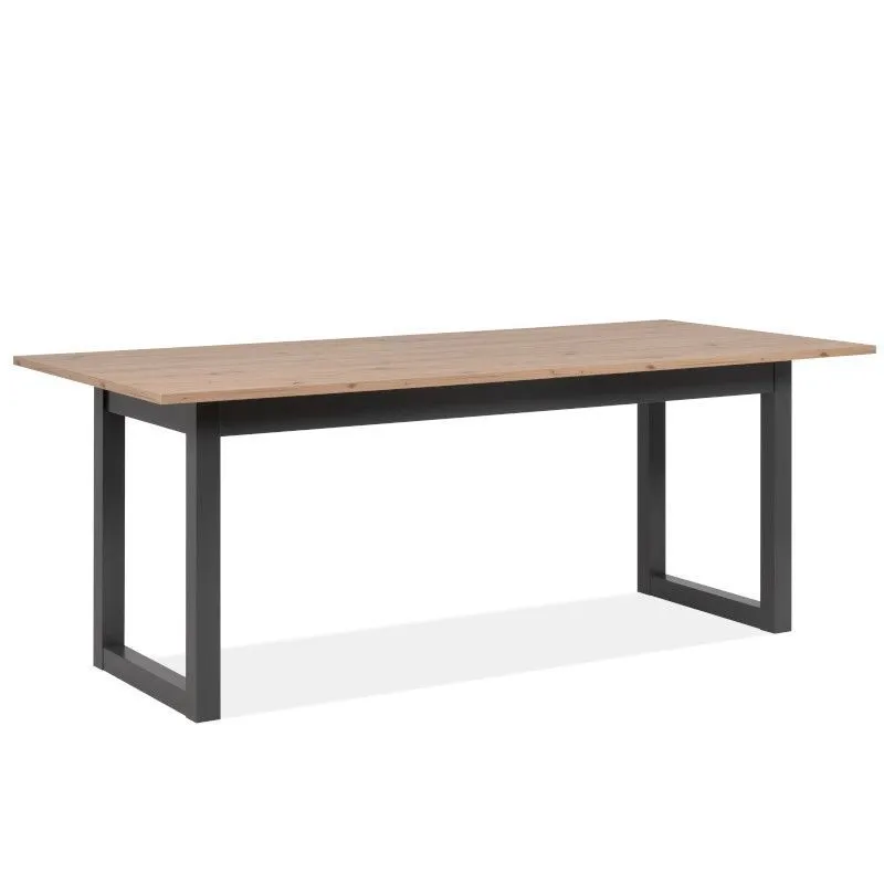 Pikendatav söögilaud Denver 90x200/240 antrasiit/artisan tamm