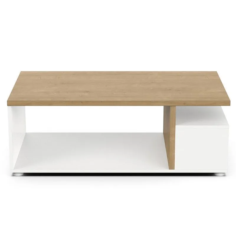 Diivanilaud Access hamilton tamm/valge