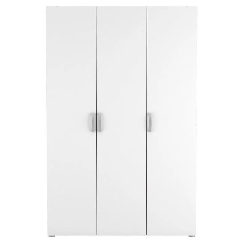 Riidekapp Nano 3u shannon tamm/valge
