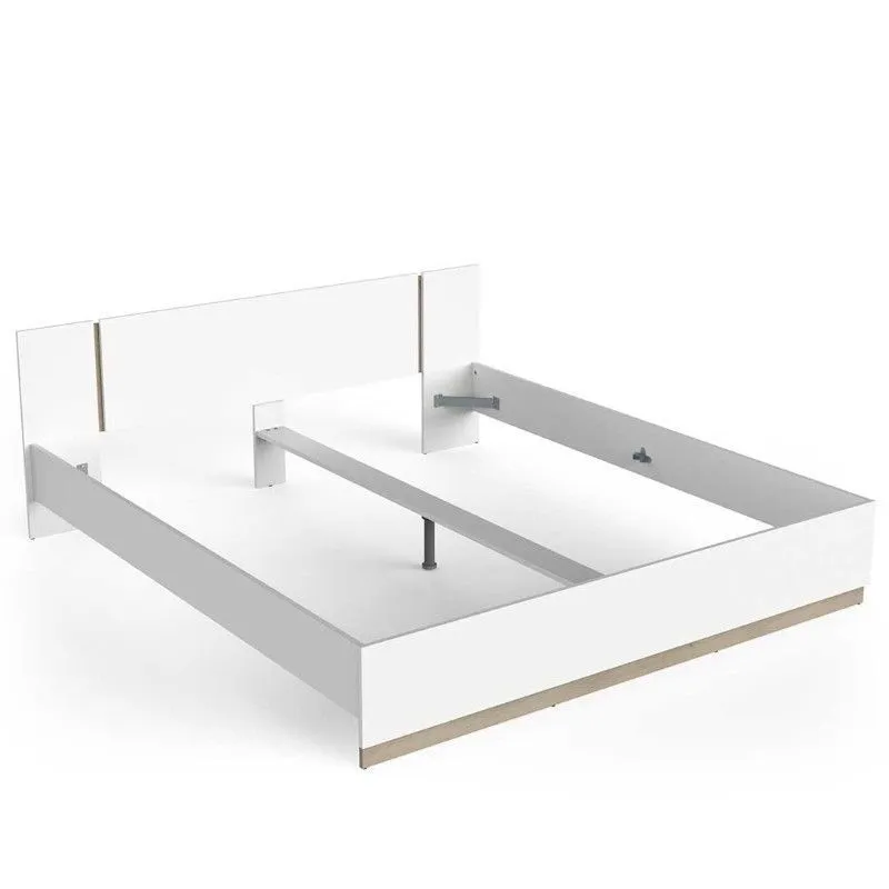Voodi Watson 180x200 kronbergi tamm/valge