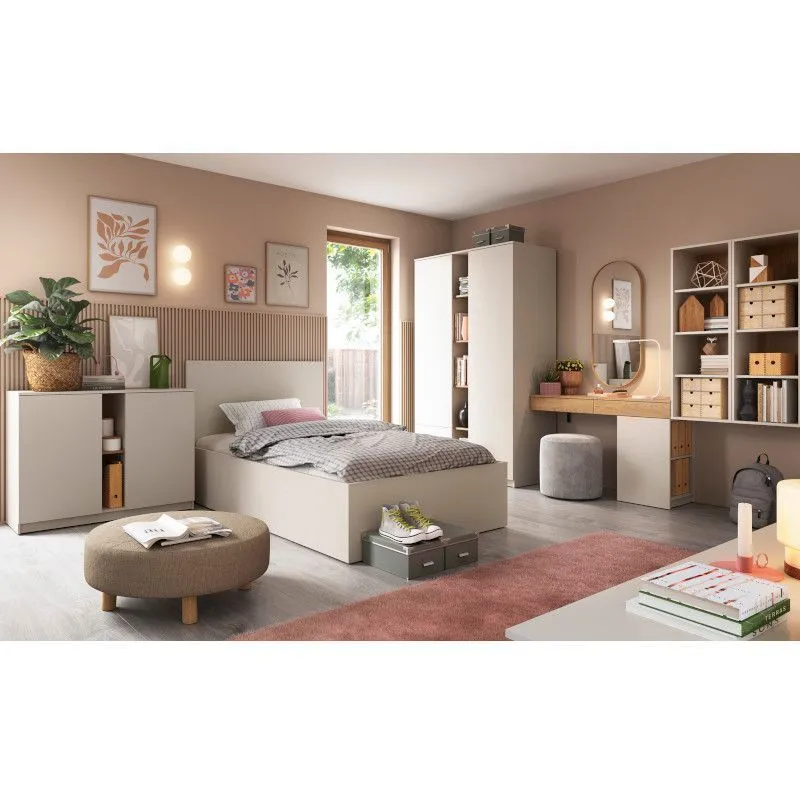 Voodi Fano 120x200 kašmiir