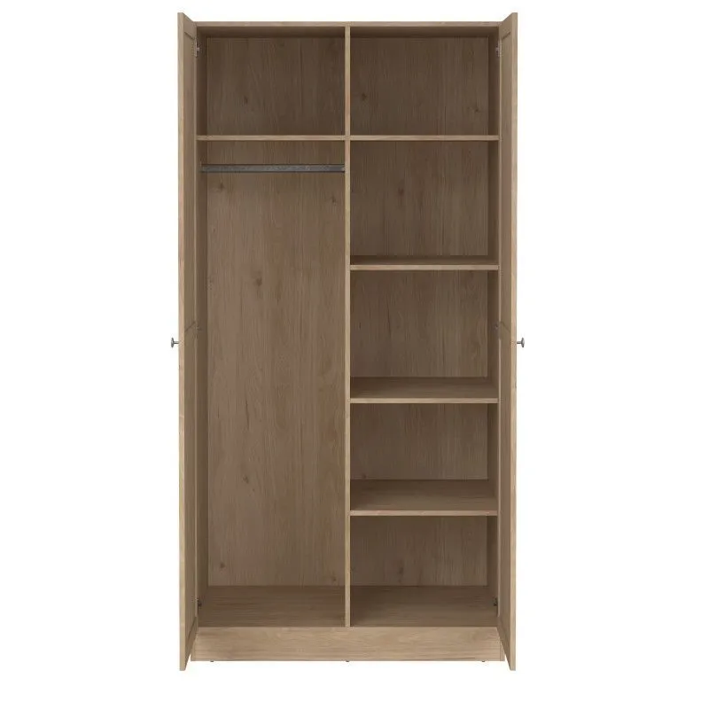 Riidekapp Billund 2u hickory
