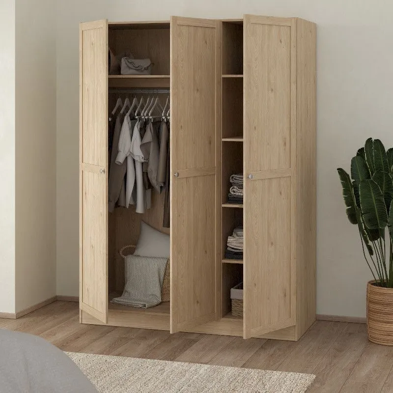 Riidekapp Billund 3u hickory