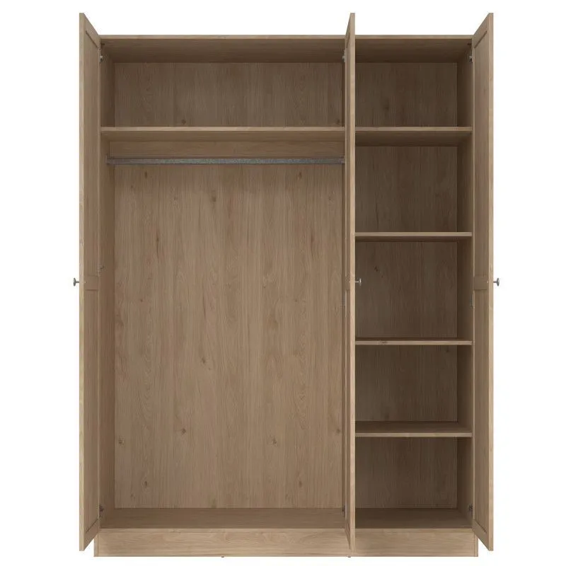 Riidekapp Billund 3u hickory