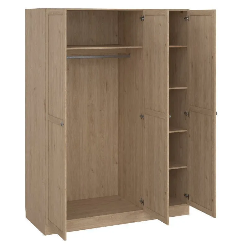 Riidekapp Billund 3u hickory