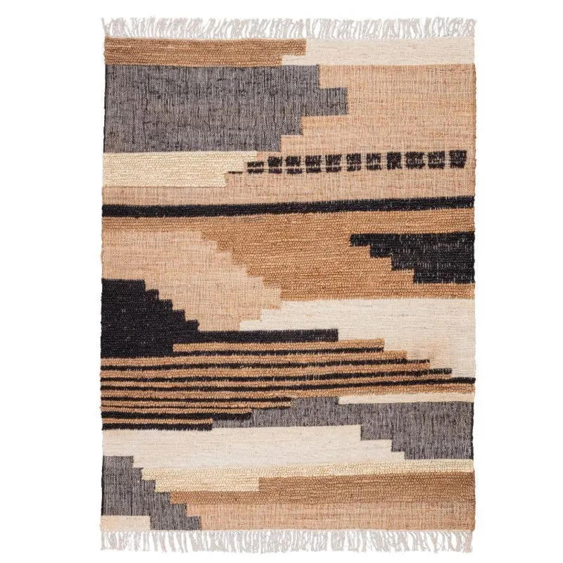 WOOOD Vaip Liberal 170x240 must/pruun