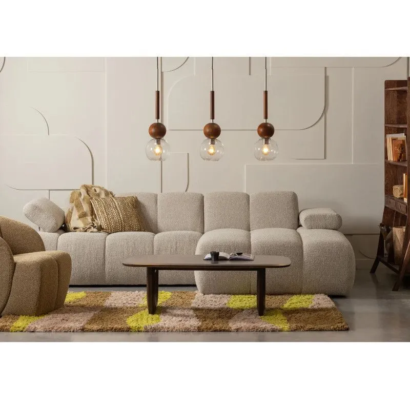 WOOOD pöörlev tugitool Mojo meekollane melange