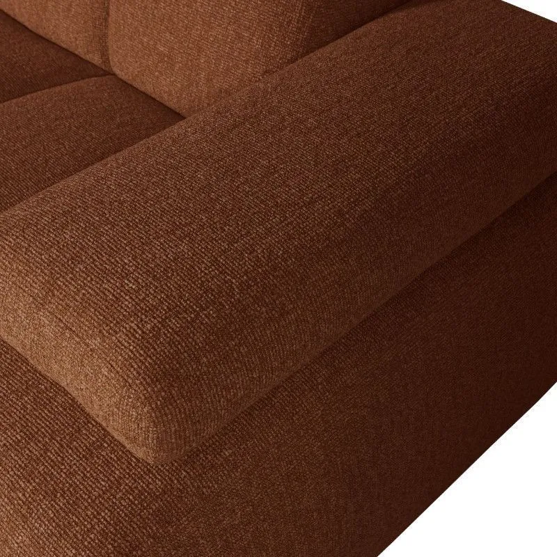 WOOOD nurgadiivan Longue Mojo parem roostepruun melange