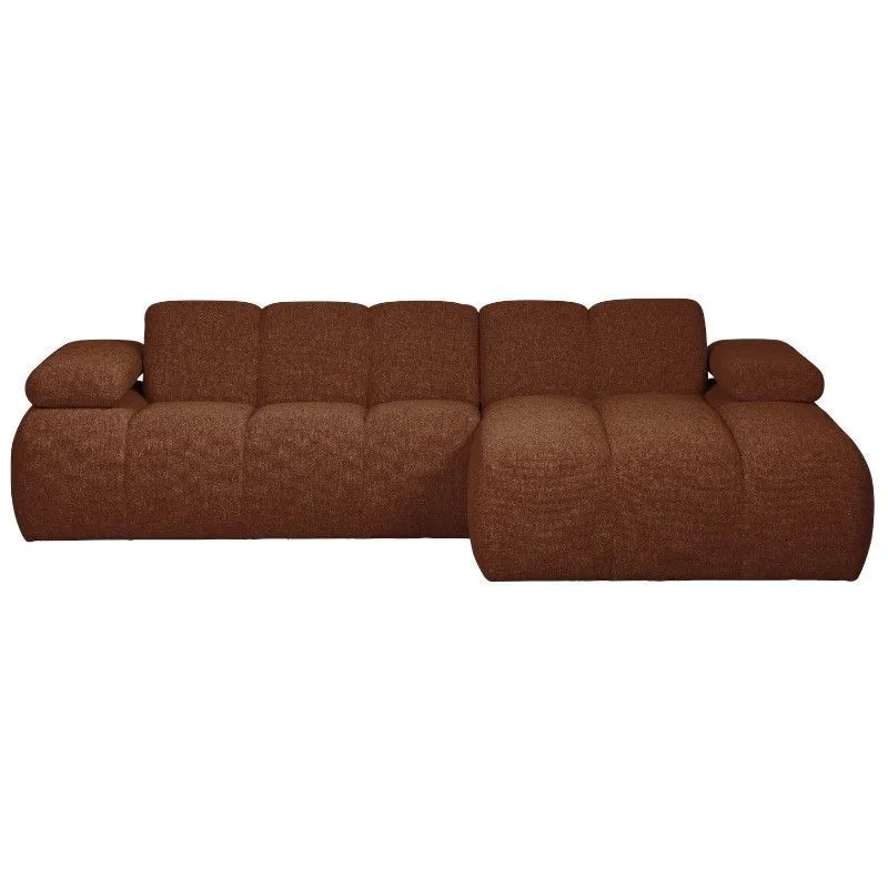 WOOOD nurgadiivan Longue Mojo parem roostepruun melange