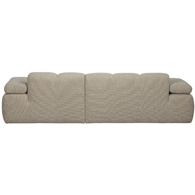 WOOOD nurgadiivan Longue Mojo parem beež melange