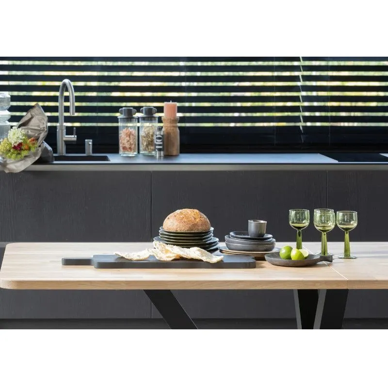 WOOOD söögilaud Combi Tamblo 100x240 tamm/must