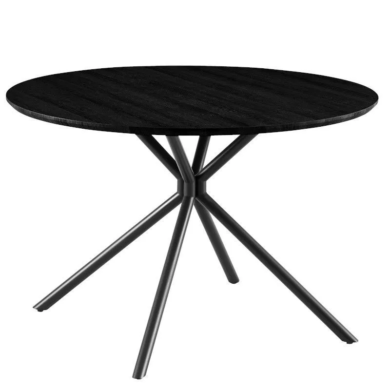 Söögilaud Bevel D120 must