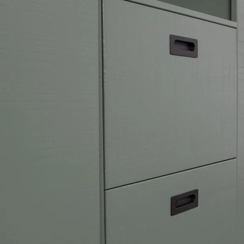 WOOOD Kapp Slide Barn 1u rohekashall