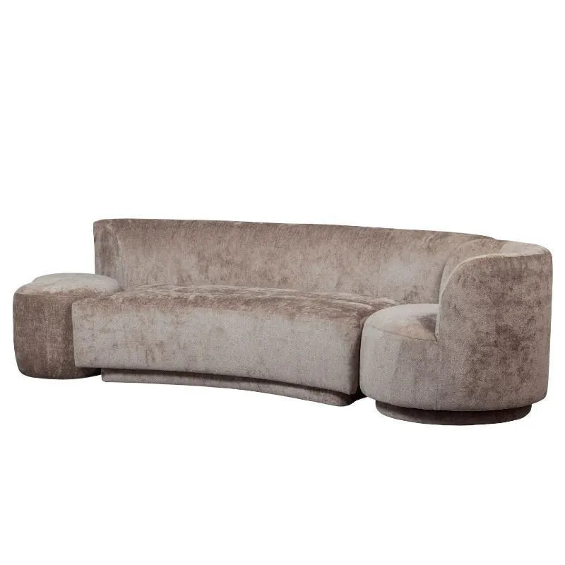 WOOOD Diivan+tugitool+tumba Combi Popular taupe
