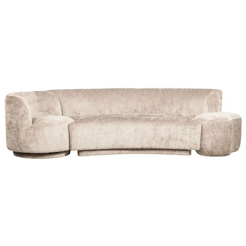 WOOOD Diivan+tugitool+tumba Combi Popular naturaalne