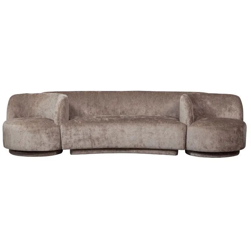 WOOOD Diivan+ 2 tugitooli Combi Popular taupe