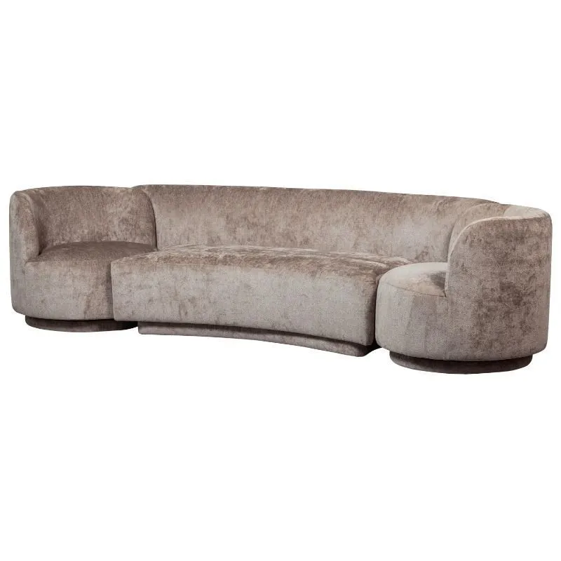 WOOOD Diivan+ 2 tugitooli Combi Popular taupe