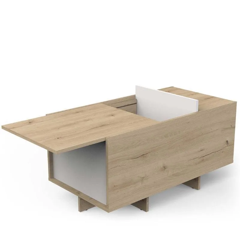 Diivanilaud Lead 90x50 royal tamm/valge