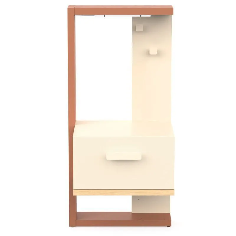 Öökapp Camillia 1s terrakota/beež
