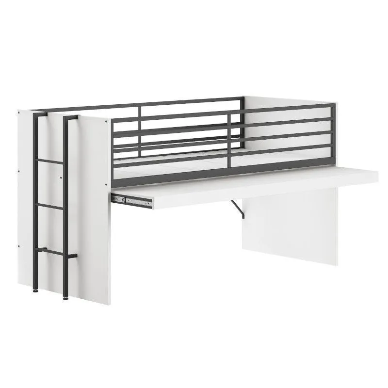 Kõrge voodi Sam 90x200 valge