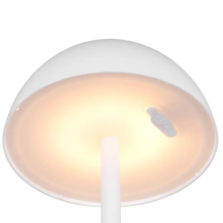 Laualamp Ricardo USB valge