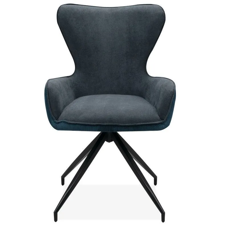 Pöörlev tool Blake tumehall/sinine