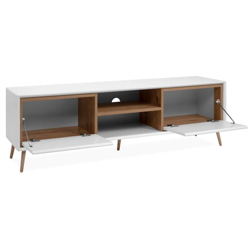 Tv-alus Arona 2u valge/artisan tamm