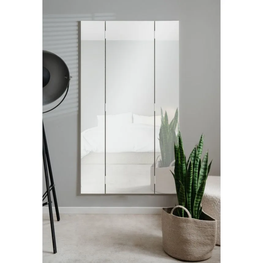 Peegel Glasgow 45/91x160 valge