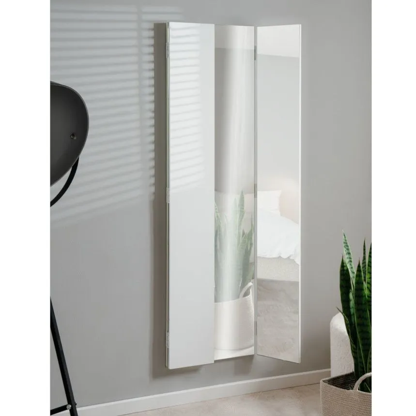 Peegel Glasgow 45/91x160 valge