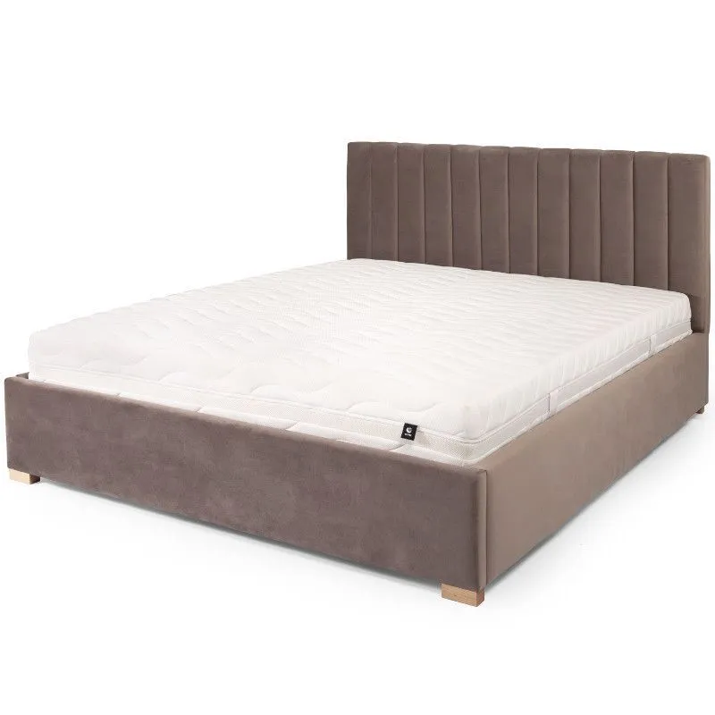 Pesukastiga voodi Pilate 160x200 taupe