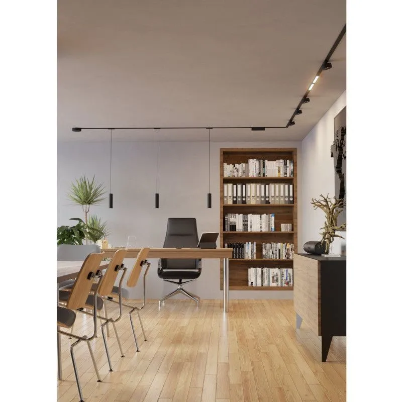 Ripplamp siinile Eglo TPlus LED must