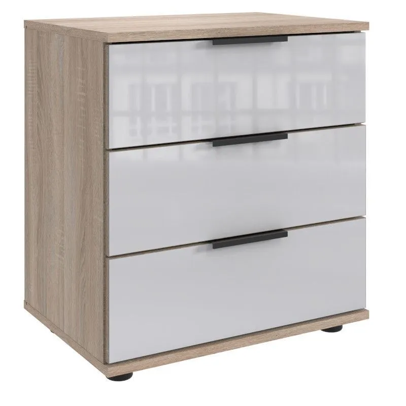 Öökapp Easy Plus Black C 3s tamm/valge klaas