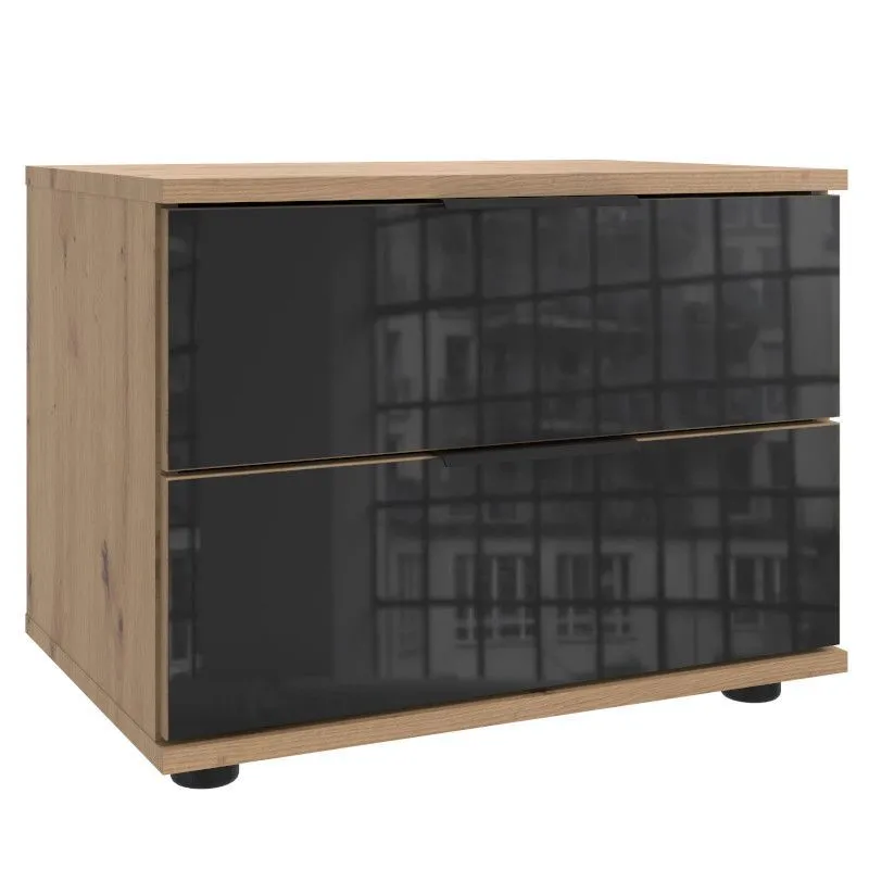 Öökapp Easy Plus Black C 2s tamm/must klaas