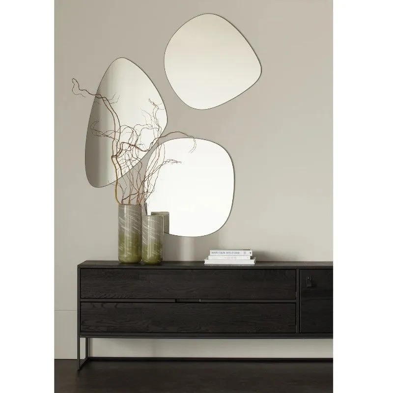 WOOOD seinapeegel Philou 59x60 must