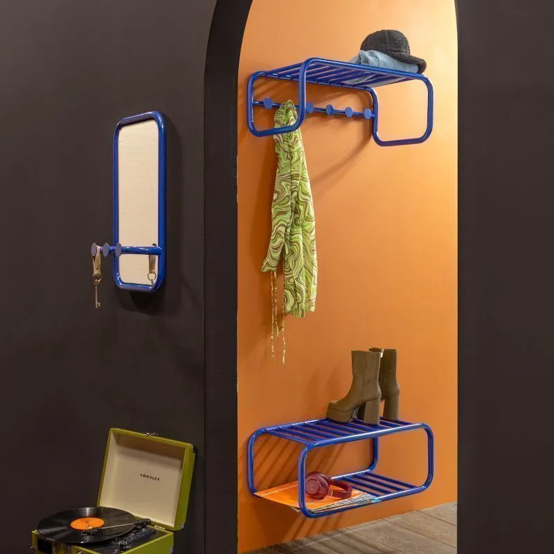 Spinder Design seinapeegel Retro 35x60 sinine