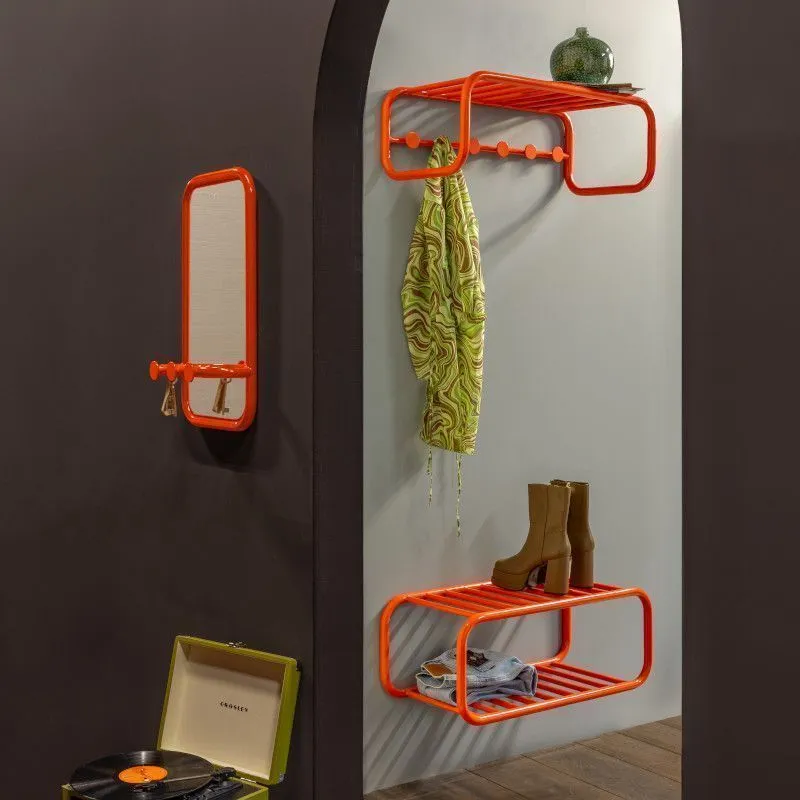 Spinder Design seinapeegel Retro 35x60 oranž