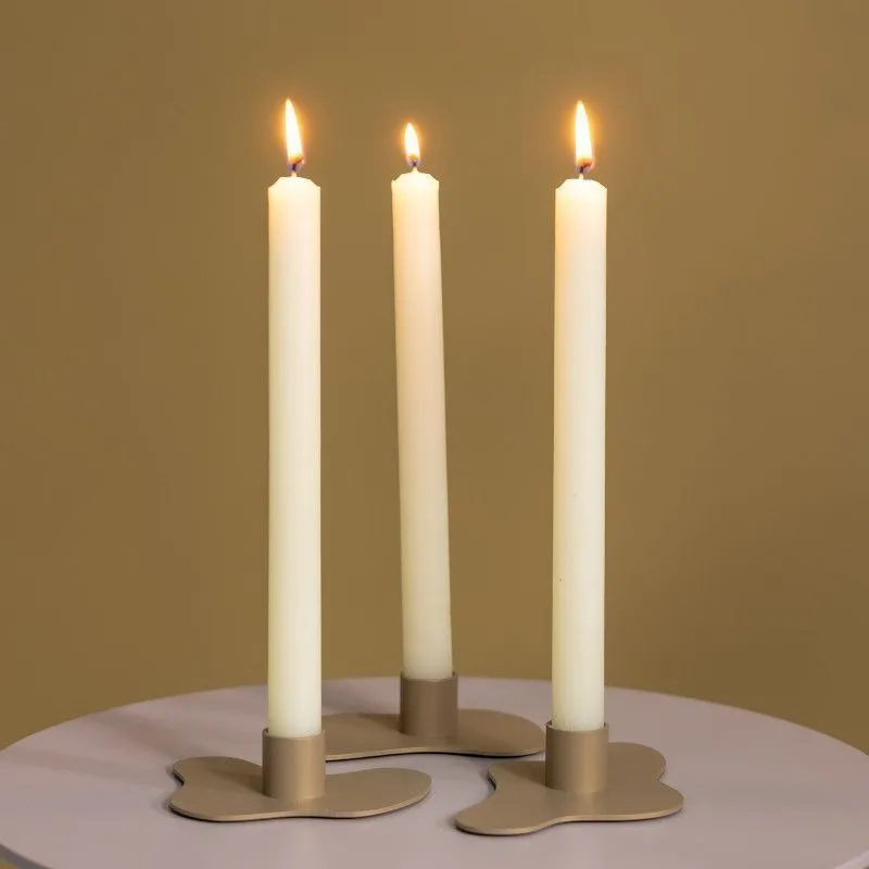 Spinder Design küünlahoidjad Melt 3tk beež