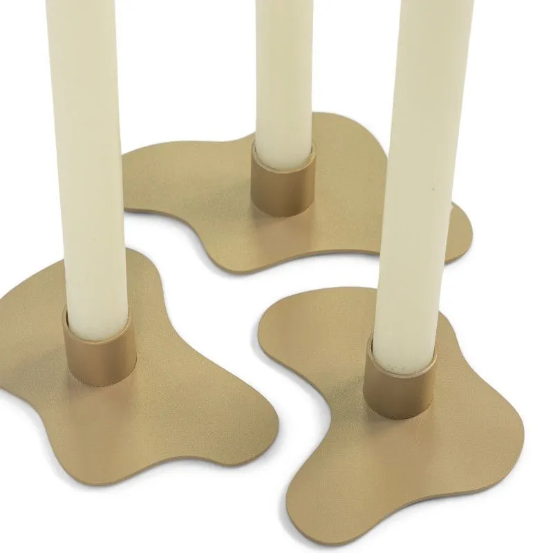Spinder Design küünlahoidjad Melt 3tk beež