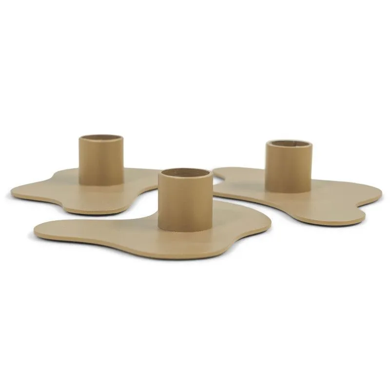 Spinder Design küünlahoidjad Melt 3tk beež