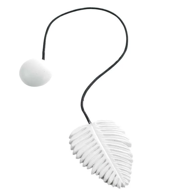 Magnetiga kardinahoidja Leht valge