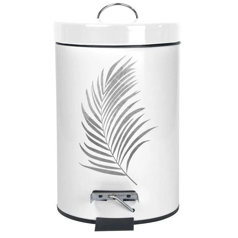 Prügikast Orbella 3L valge/hõbedane