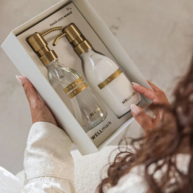 WELLmark kätehooldus komplekt kätekreem+vedelseep Fresh Linen 250ml