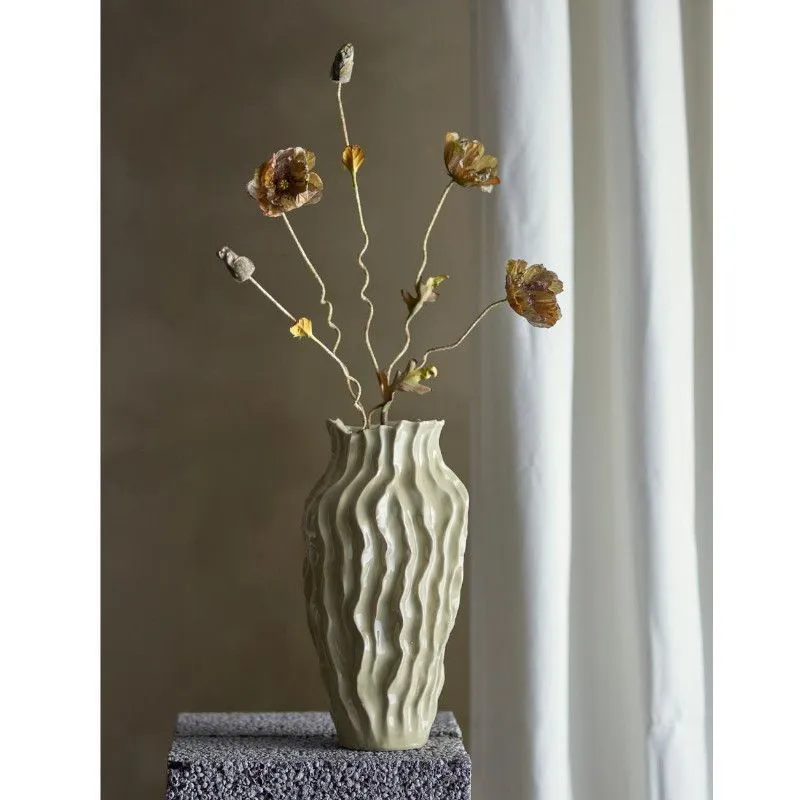 Kunstlill Poppy H104 pruun
