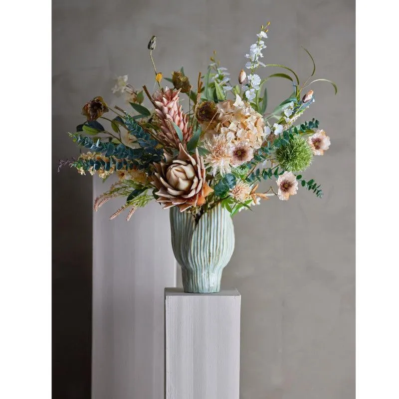 Kunstlill Poppy H104 pruun