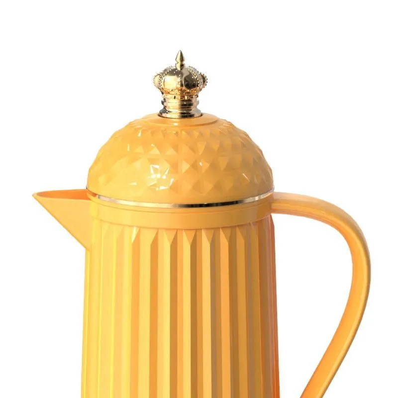 Termoskann Crown kollane